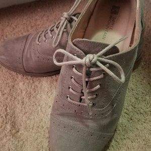 White Mountain Suede Oxfords